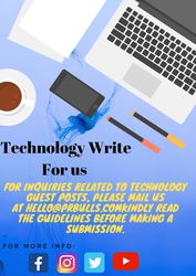 TECHNOLOGY WRITE FOR US 