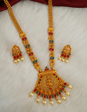 Shop for Long Necklace Designs at Best Price by Anuradha Art Jewellery