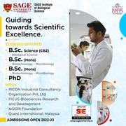 Enroll for Entrance Exam to pursue Bsc, Msc from sage University Indore