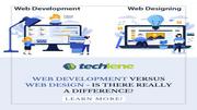 Web Development Versus Web Design