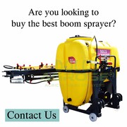 Are you looking to buy the best boom sprayer?