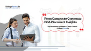 BBA Placements in India: Top Recruiters,  Packages & Career Growth – Co
